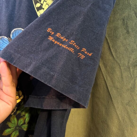 Vintage Wild Cotton Butterfly T-Shirt - Picture 4 of 6